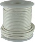 Kabel jednożyłowy biały 0,35mm2 Hook-up