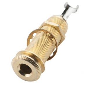 Jack 6,3mm Mono Endpin, ST Professional, Gold