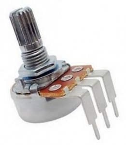 Alpha 250k/C reverse log PCB-V (6mm)