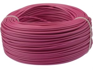 Wire copper pink 18AWG (0,75mm2)