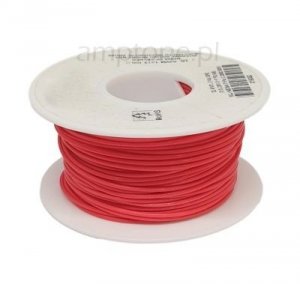 Wire Alpha Teflon 0,35mm2 red