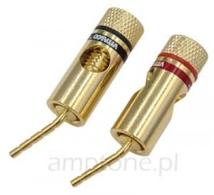 Speaker plug, pin Gold G34 (2pcs)