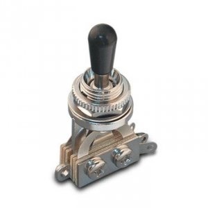 Switch Les Paul style nickel BK