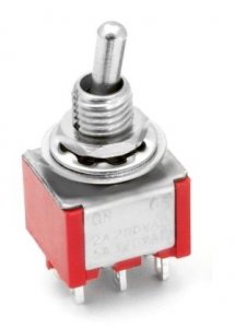 Switch toggle DPDT M202 mini Short