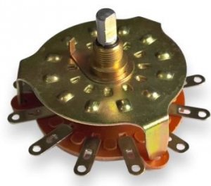 Switch rotary 12 poles (12x1) RBS 57mm
