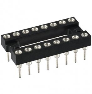 Socket precision DIL16