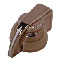 Knob (chicken) red brass glossy