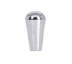 Lever guitar switch knob (tip)- metal chrome
