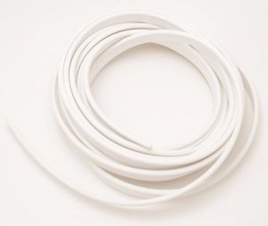 Piping white large 5mm