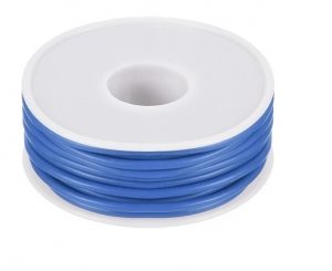 Wire Silicone 22AWG (0,35mm2) blue, 10m spool