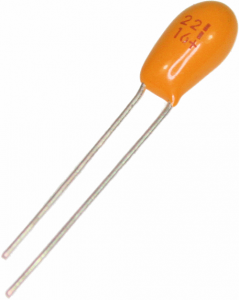 Tantalum capacitor 10uF 25V