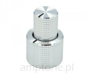 Knob concentric, Silver stacked