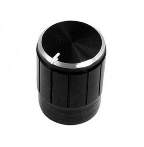 Knob Black 13x17