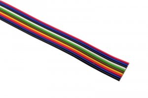 Kabel wielokolorowy, wstążkowy 6x0,50