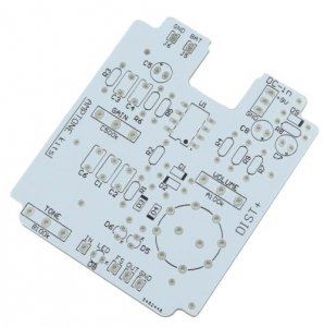 Płytka PCB do efektu gitarowego - dist+