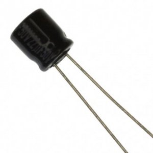 Kondensator 2,2uF 50V Panasonic KA (low profile)