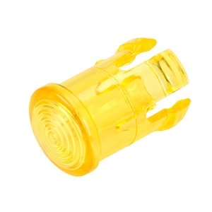 Oprawka LED soczewka żółta 5mm