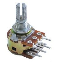 Alpha 2x100k/C rev-log (10mm) stereo