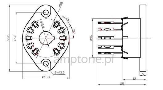 Socket 10pin Y8A