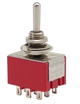 Switch toggle 3PDT M302 mini