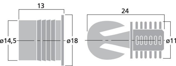 Frame dowels for speakers MBF