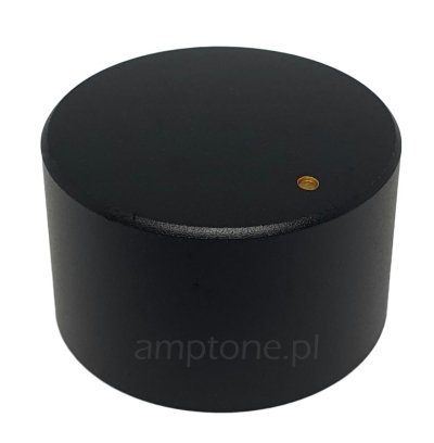 Knob aluminium KN130 black