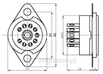 Socket 9 Pin type3
