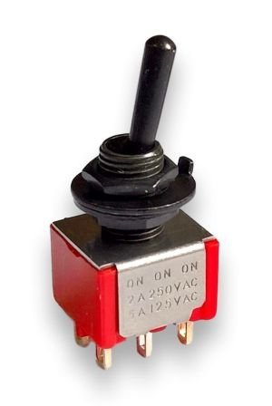 Switch toggle (on-on-on) Black HQ