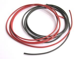 Wire Silicone solid 22AWG (0,5mm2) blue