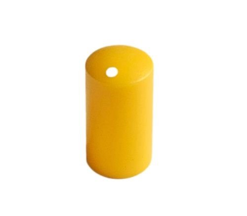 Knob submini yellow/white