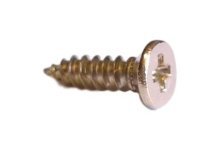 Screw nickel flat 2.6x10