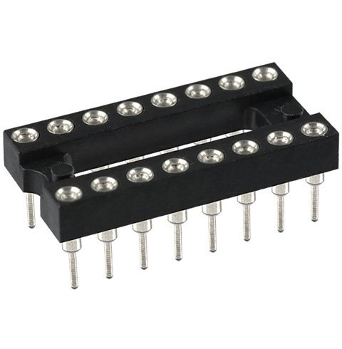 Socket precision DIL16