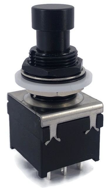 Footswitch 3PDT black