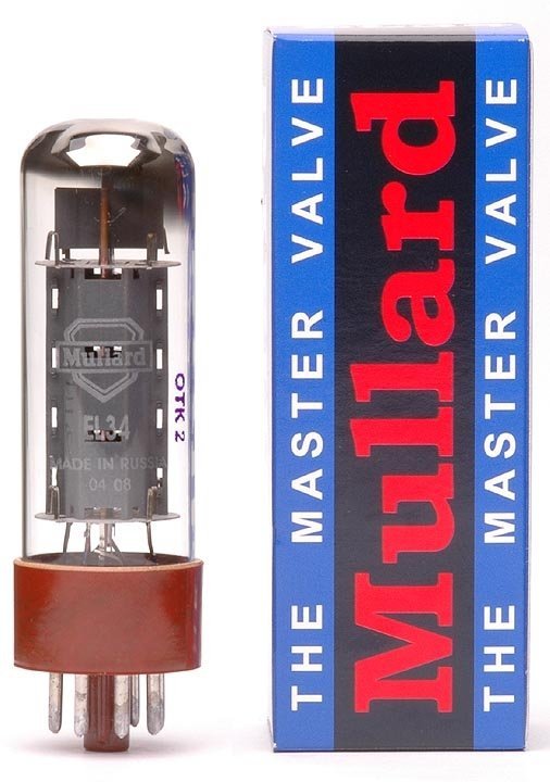 EL34 Mullard reissue, Platinum Matched - pair
