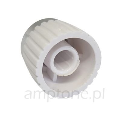 Knob Marshall style - white / silver