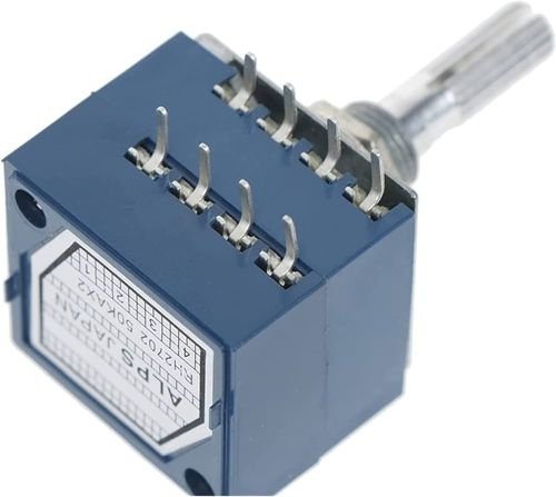 Potentiometer Stereo 2x50k/A Log, audio