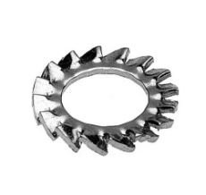 Washer spring M4 tooth 10pcs