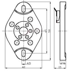 Socket 5 Pin type1 (807)