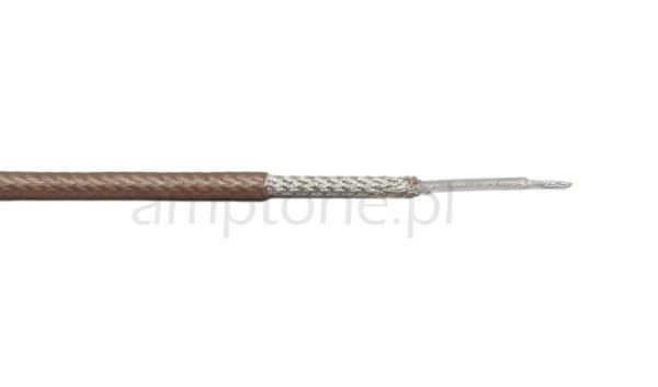 Signal wire, shielded, 1x0,1mm2 Teflon