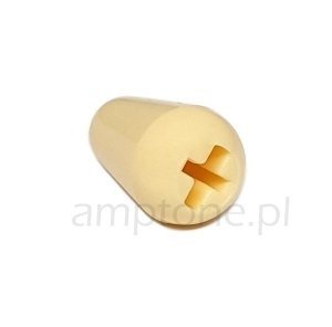 Lever guitar switch knob (tip)- age white