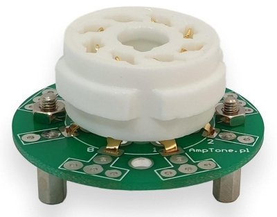 PCB board for sockets 1xOCTAL