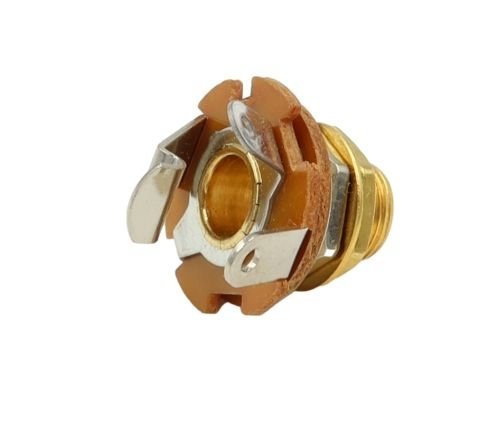 Gniazdo Jack 6,3mm mono MJ2 Gold