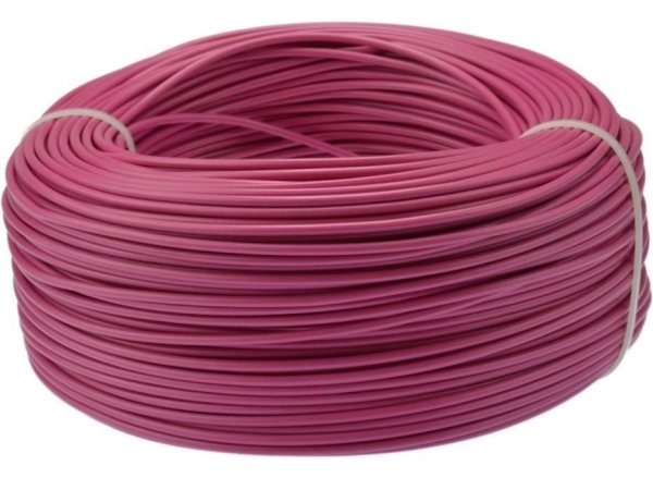 Kabel jednożyłowy różowy 1x0,75mm H05