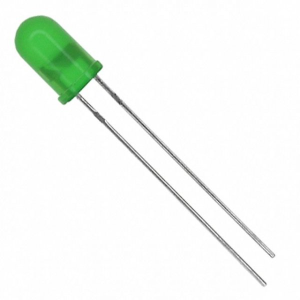 Dioda LED zielona 5mm
