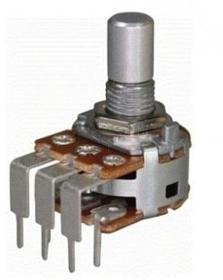 Alpha 2x100k/A logarytmiczny stereo PCB-V