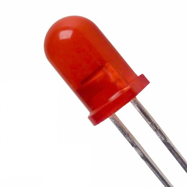 Dioda LED czerwona 5mm