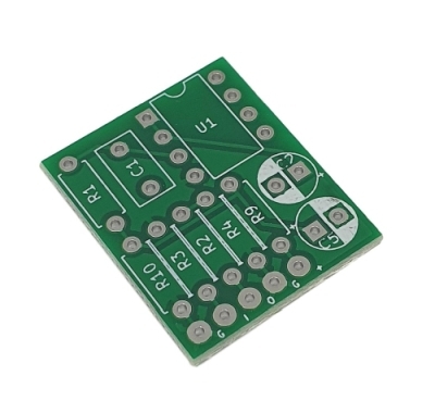 Płytka PCB - Bufor X1 do efektu gitarowego