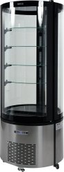 WITRYNA CHŁODNICZA 400L 68x68x175 CZARNA