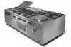 Grill płytowy gazowy - płyta ryflowana L700.GPG800R Lozamet