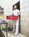 Spodnie do pasa z dopuszczeniem do spożywki ( dla przem. spożywczego ) 